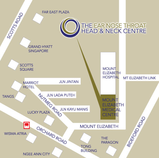 ENT Specialist Singapore | Map